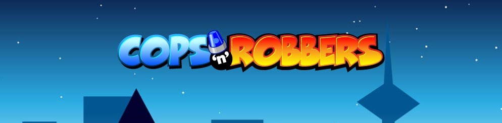 Cops and Robbers Slot Logo Slots Baby